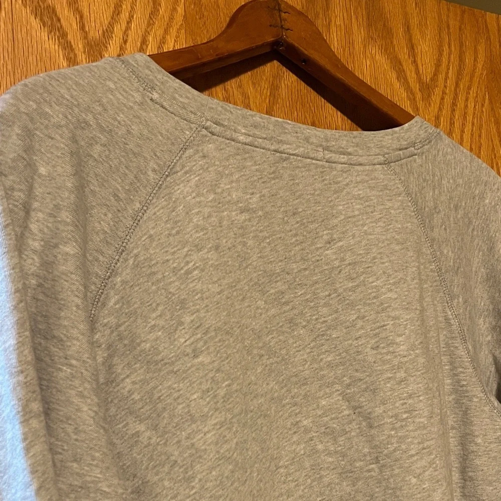 J. Crew Light Gray Knit Top